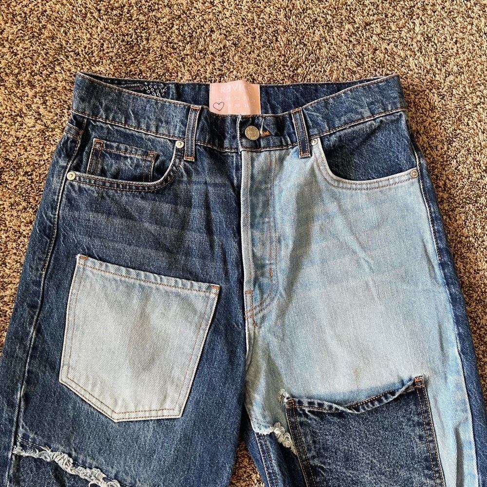 Revice Matchmaker Multicolor Patchwork Straight L… - image 4